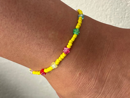 Bratara de picior Flora