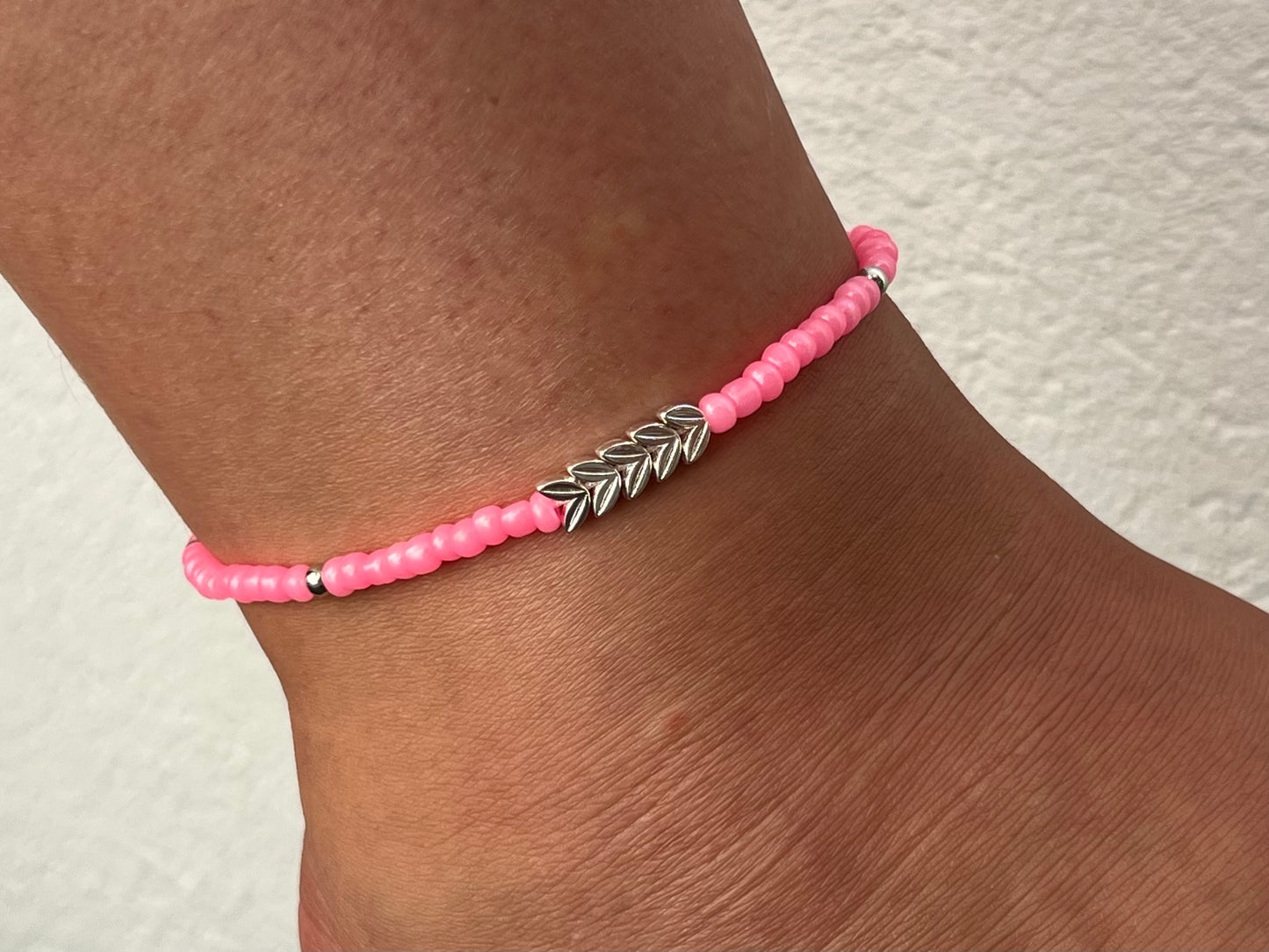 Bratara de picior Rosa