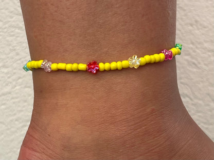 Bratara de picior Flora