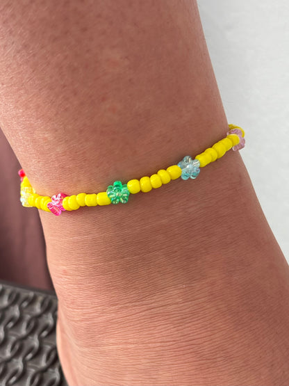 Bratara de picior Flora